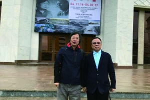 “一带一路——中国画家邵璞 关宏臣哈萨克斯坦邀请展”在阿斯塔纳市隆重举行