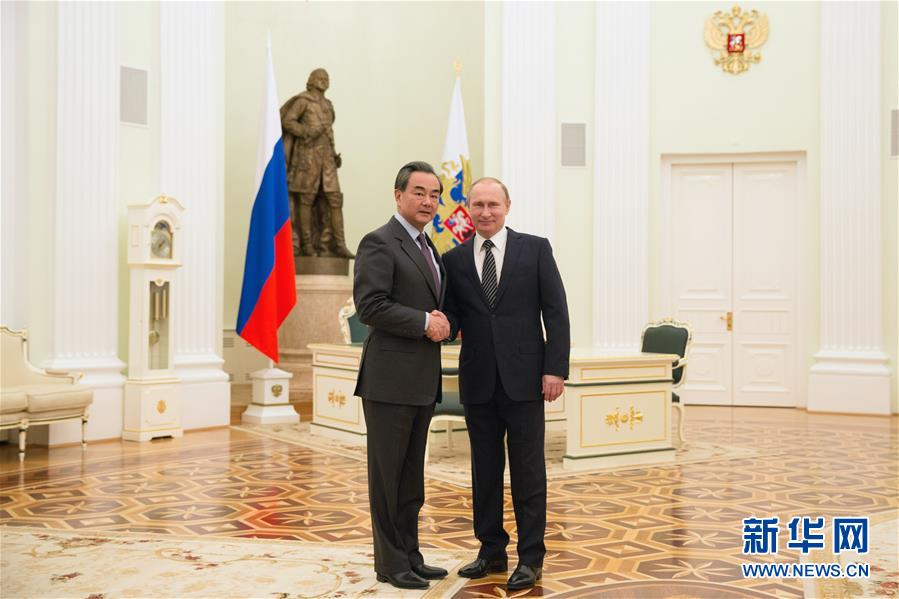 （XHDW）俄罗斯总统普京会见王毅